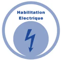 Ecusson Habilitation Electrique BS / BE