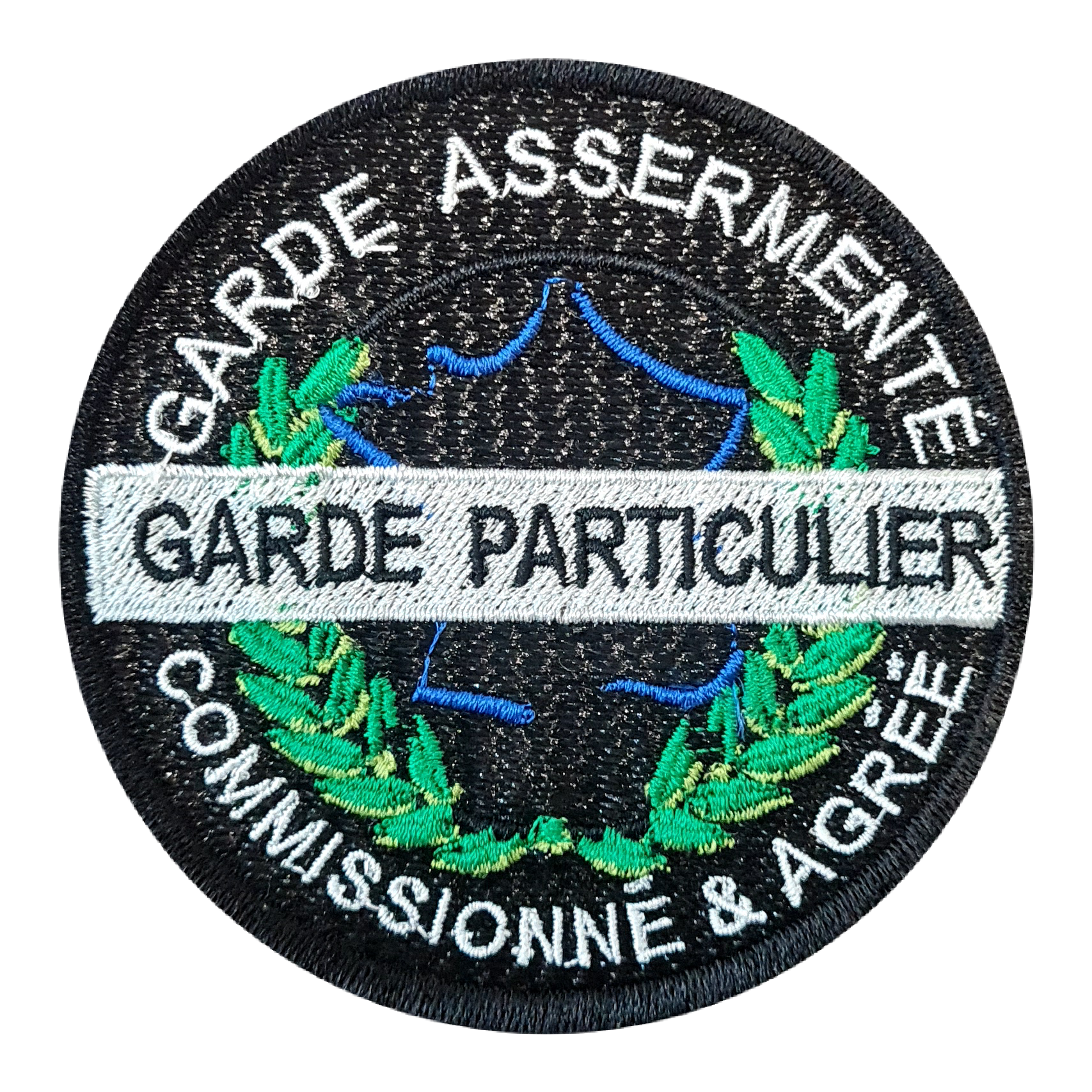 Ecusson Garde Particulier Agrée et Assermenté