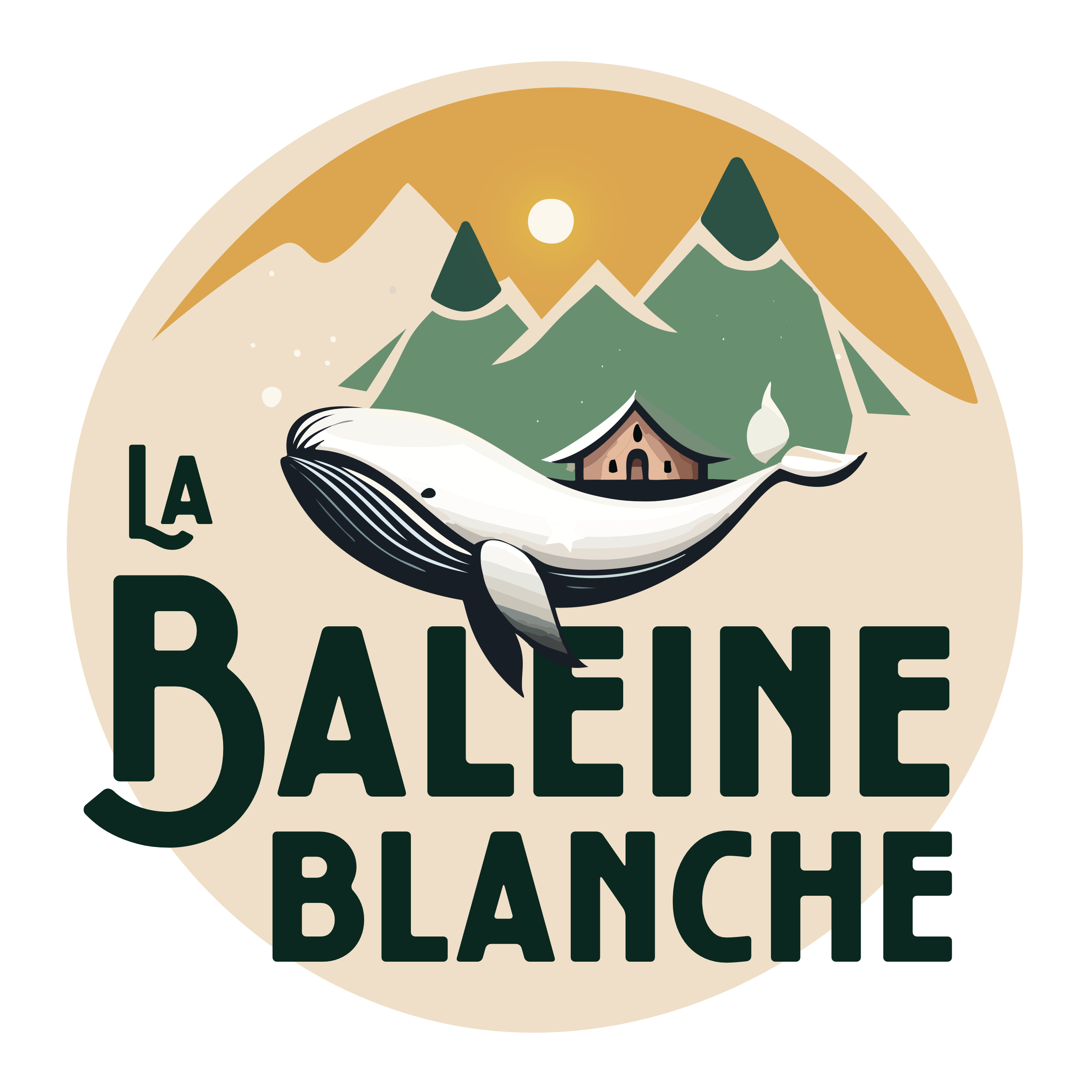 Logo de La Baleine Blanche