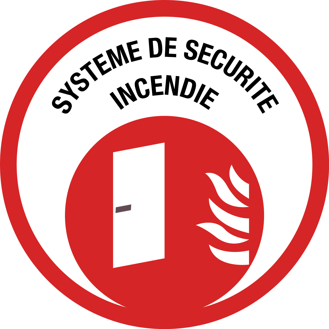 Ecusson Fonctionnement SSI / Alarme