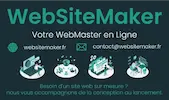 WebSiteMaker - Votre webmaster en ligne