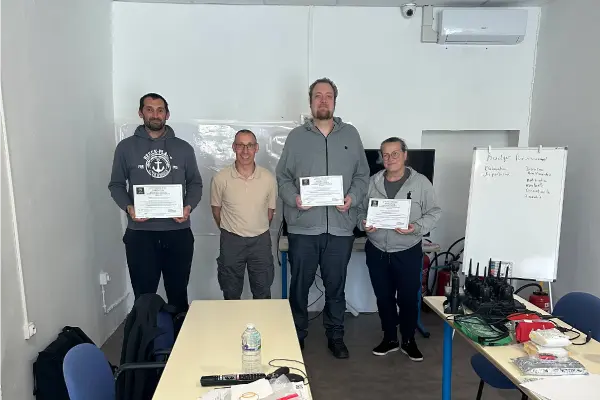 Remise des certificats